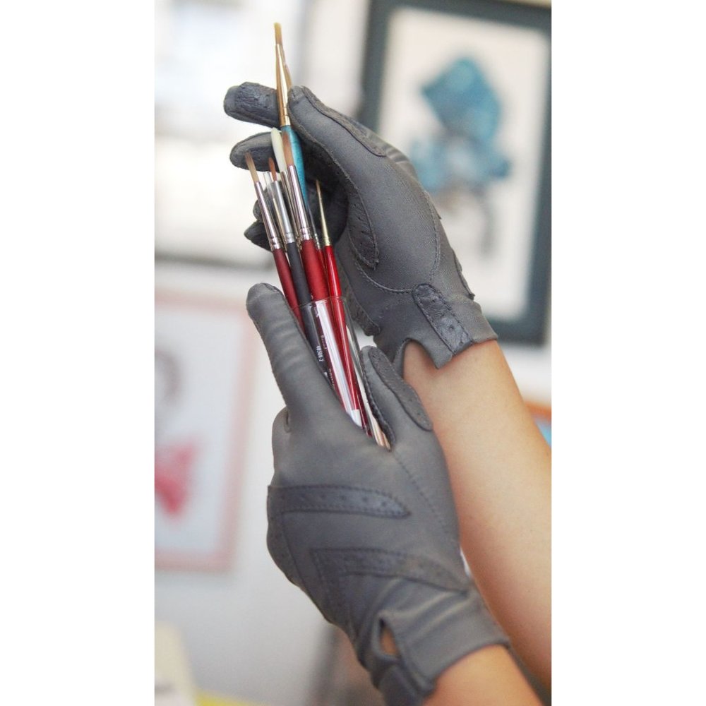 ISOTONER BY ARIS VINTAGE GLOVES